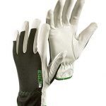 Men’s Kobalt Goatskin Gloves – Black/White